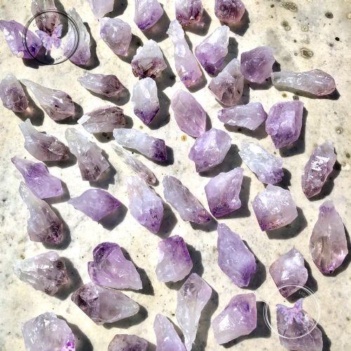 Natural Raw Amethyst Crystal Point